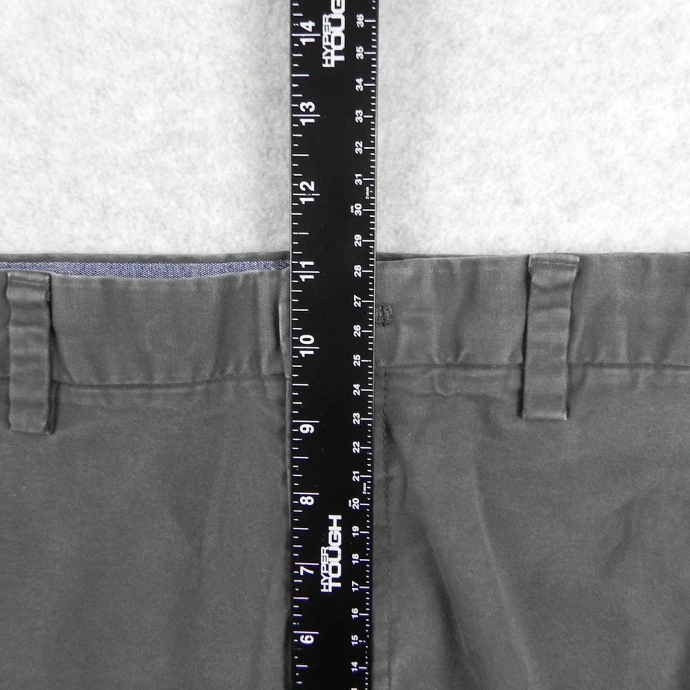 Banana Republic Pants Mens 34x32 Emerson Chino Casual Stretch Flat Front‎ Gray